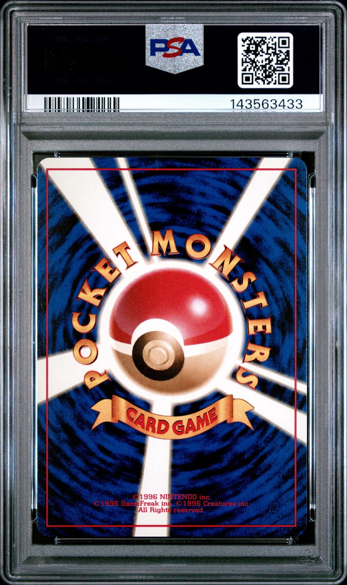 1997 Pokemon Japanese Jungle #128 Tauros PSA 10