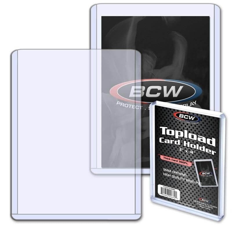 BCW 5-Inch Semi Rigid #1 Card Holder Storage Box