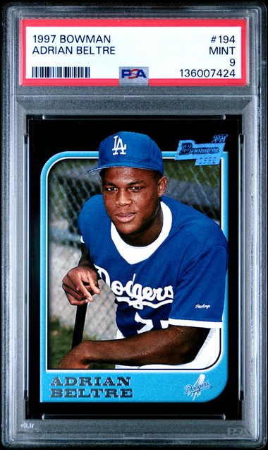 1997 BOWMAN ADRIAN BELTRE #194 PSA 9