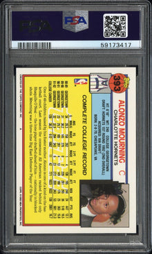 1992 Topps Gold Alonzo Mourning #393 PSA 10