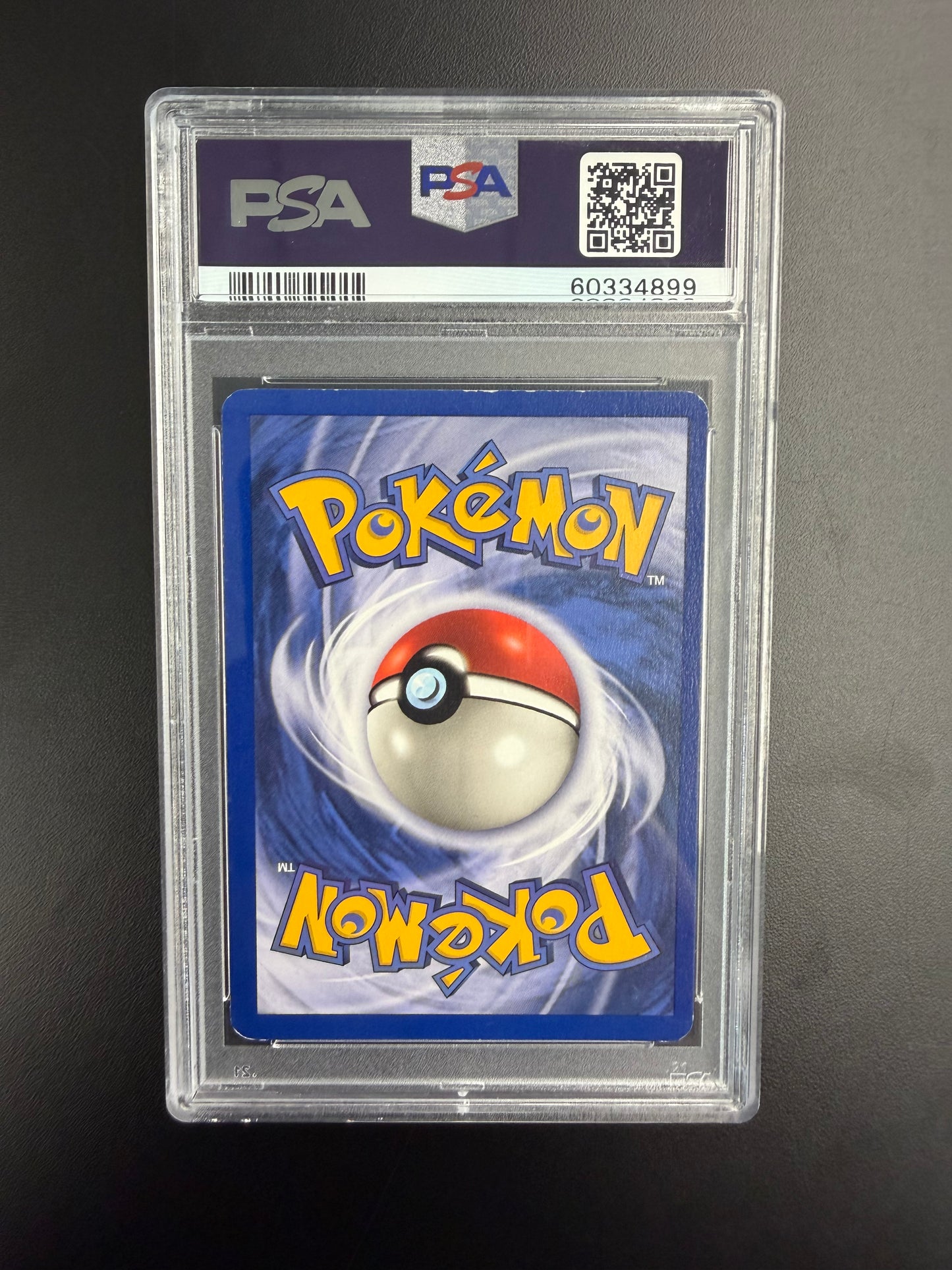1999 POKEMON FOSSIL GENGAR-HOLO #5 PSA 7