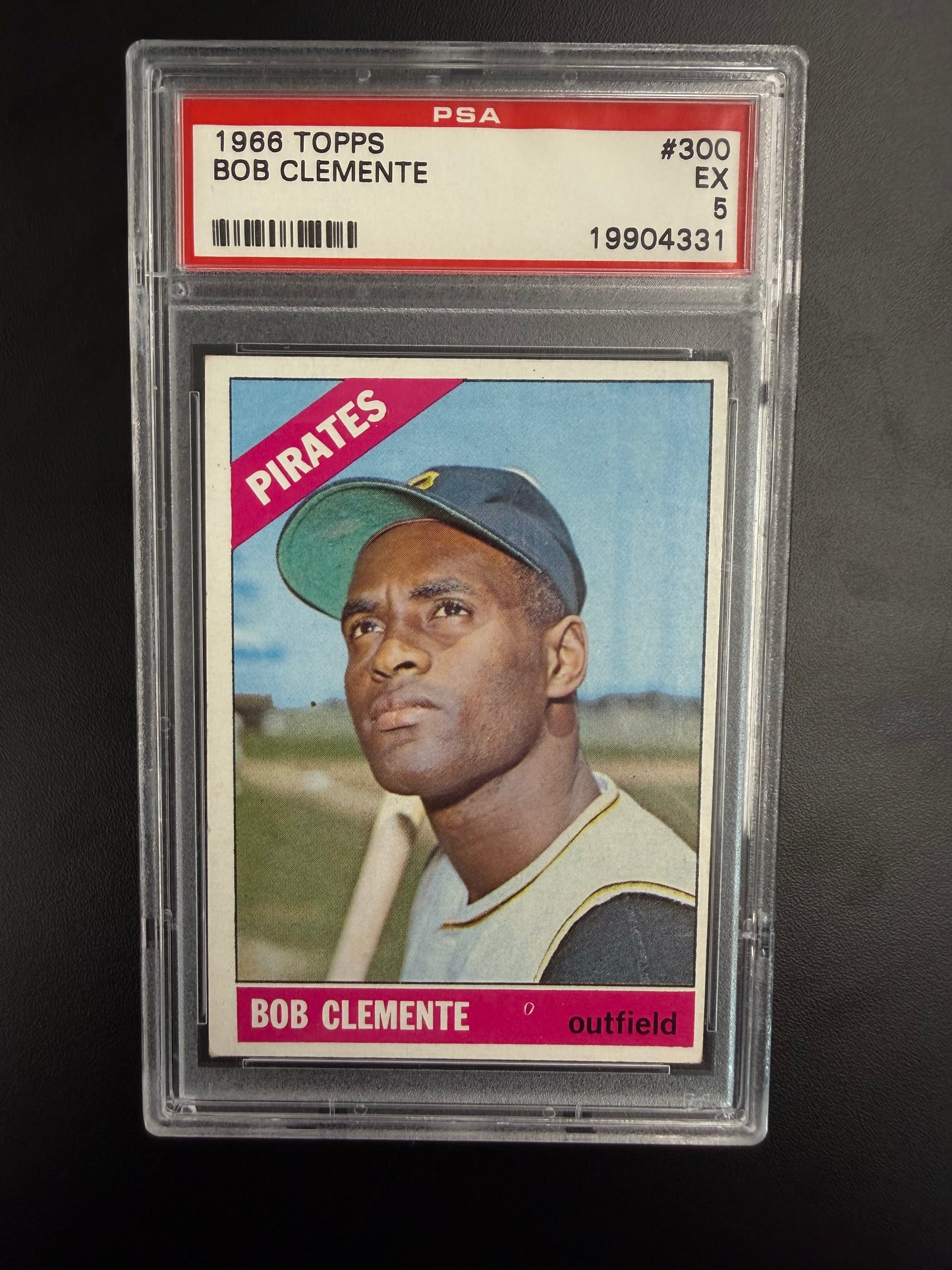 1966 Topps #300 Bob Clemente PSA 5
