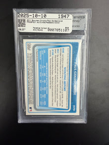 2011 Bowman Chrome Prospect Autographs Paul Goldschmidt BGS 9/10