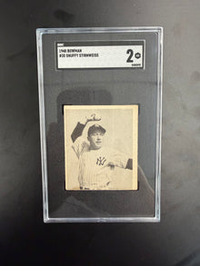 1948 Bowman #35 Snuffy Stirnweiss SGC 2