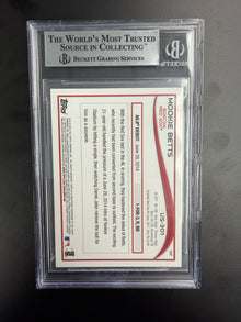 2014 Topps Update Mookie Betts Target Red Border #US301 BGS 8.5