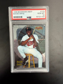 1998 BOWMAN'S BEST DAVID ORTIZ #173 PSA 10