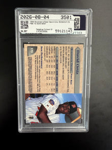 1998 BOWMAN'S BEST DAVID ORTIZ #173 PSA 10