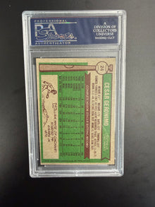 1976 TOPPS CESAR GERONIMO #24 PSA 3