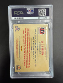 2020 PANINI CHRONICLES TIMELESS TREASURES JERSEY JOE BURROW TIMELESS TREASURES JERSEY #TKJB PSA 10