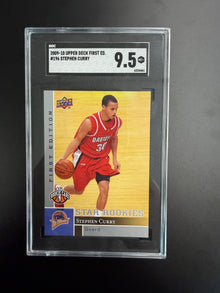 2009 Upper Deck First Edition Stephen Curry #196 SGC 9.5