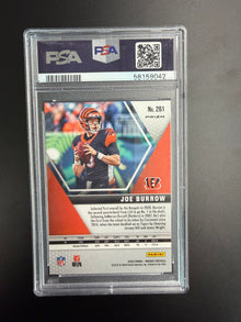2020 PANINI MOSAIC JOE BURROW MOSAIC #261 PSA 10