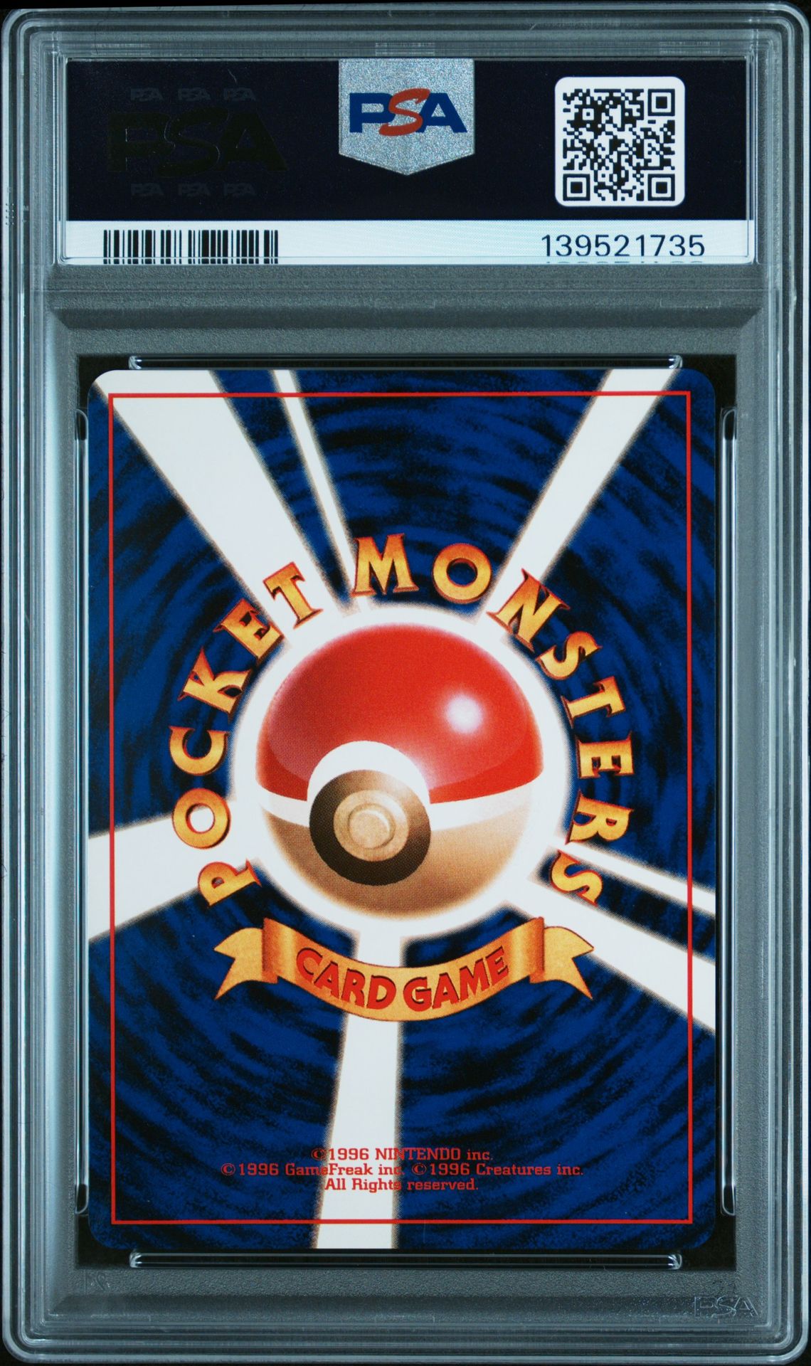1997 Pocket Monsters Japanese Rocket Dark Machamp #68 Holo PSA 10