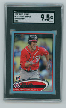 2012 Topps Update Bryce Harper Blue #US183 SGC 9.5