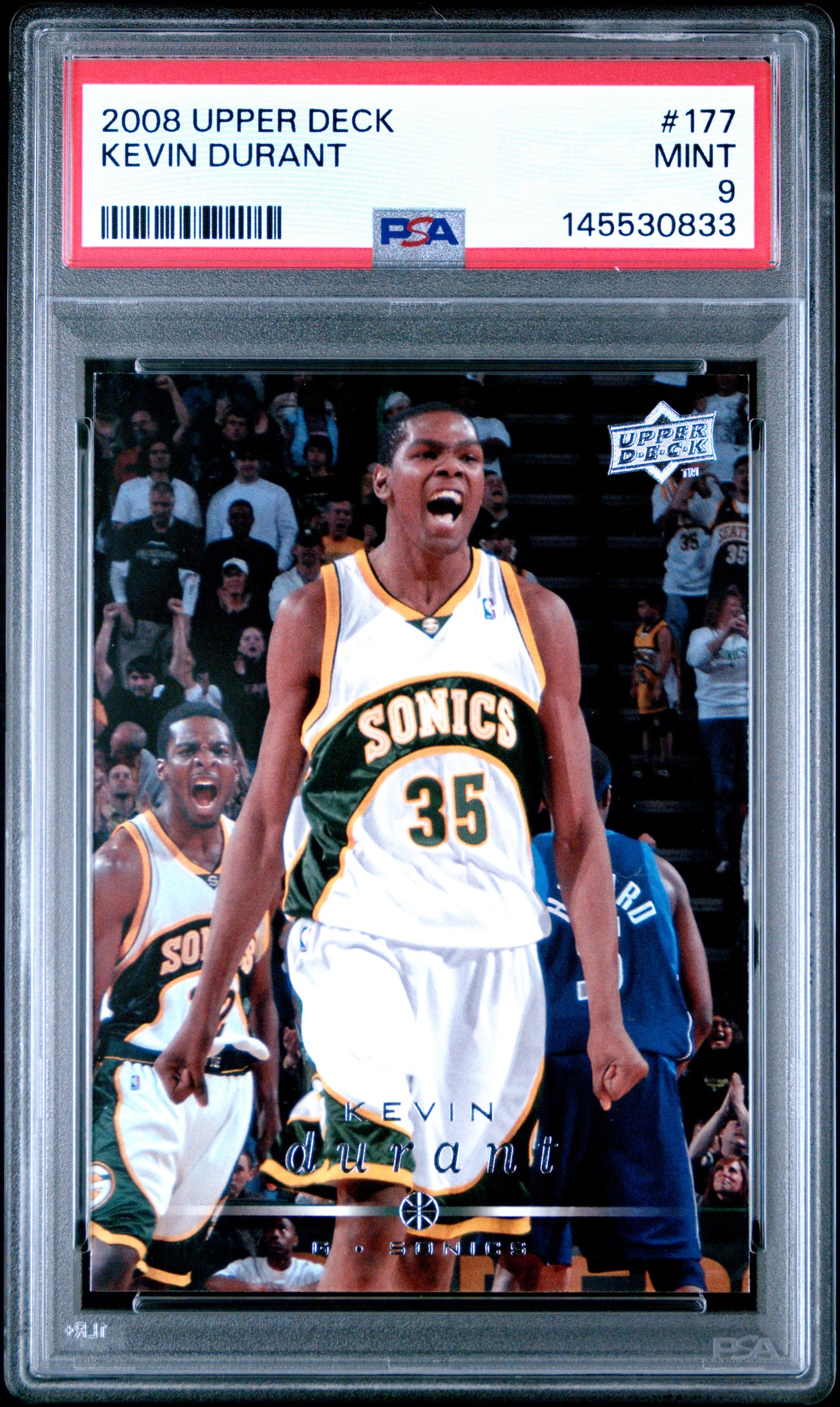 2008 Upper Deck #177 Kevin Durant PSA 9