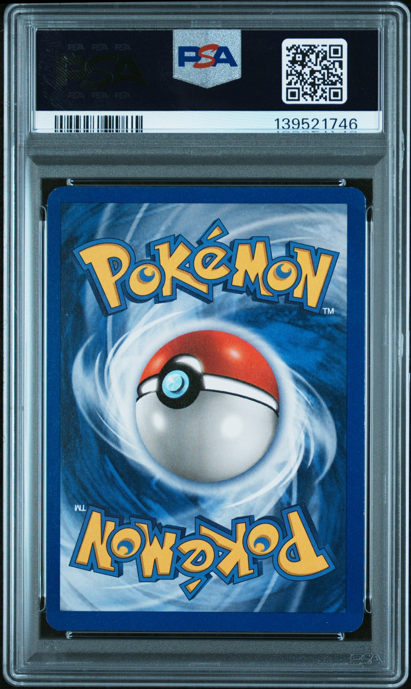 1999 POKEMON GAME NINETALES-HOLO #12 PSA 5 - Back