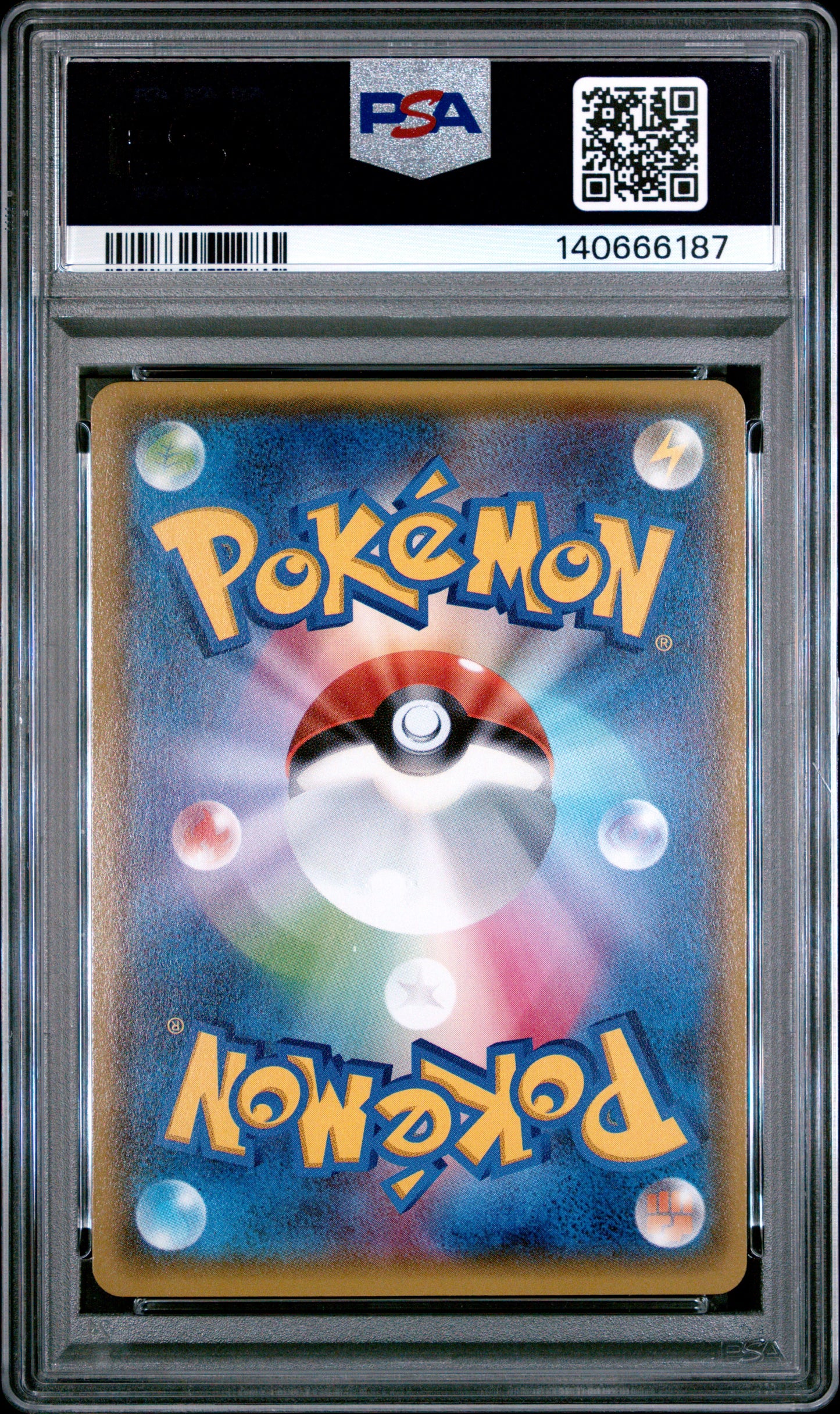 2015 POKEMON JAPANESE XY EMERALD BREAK M LATIOS EX EMERALD BREAK-1ST ED. #049 PSA 9 - Back