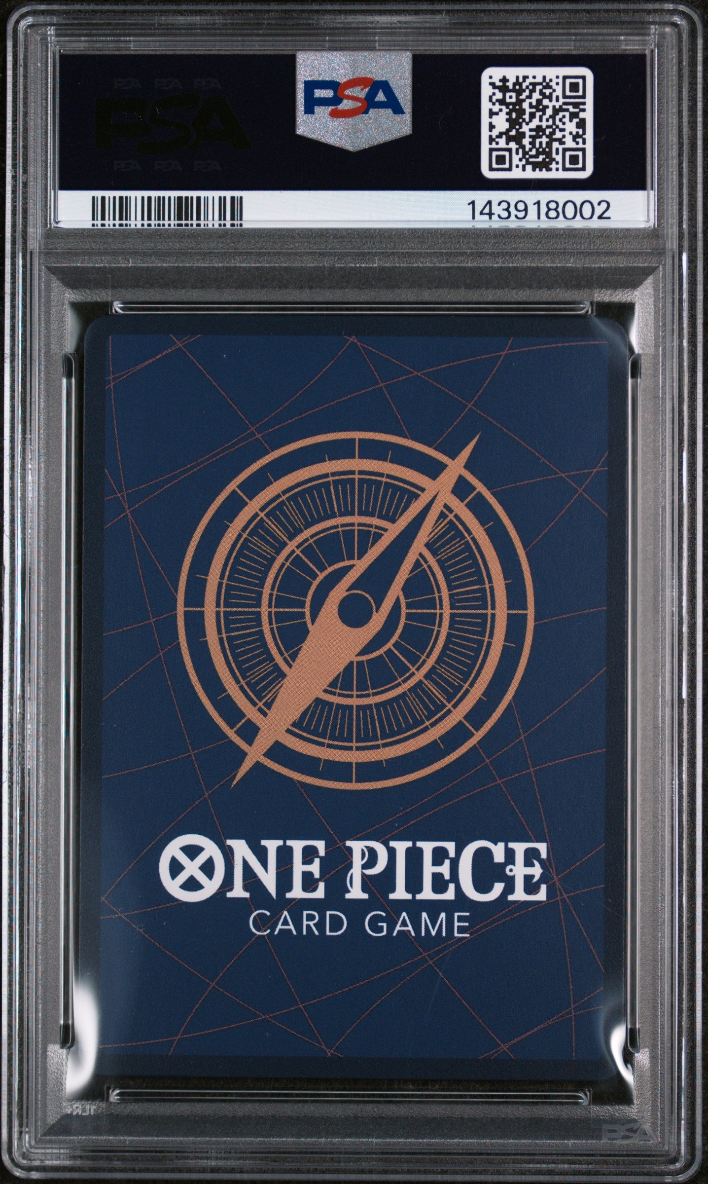 2025 ONE PIECE 3RD ANNIVERSARY TOURNAMENT 3 BROTHERS PACK SABO 3RD ANV 3 BROTHERS PK-WINNER #027 PSA 10 - Back
