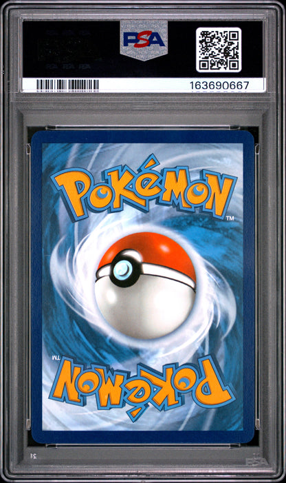 2025 POKEMON BLK EN-BLACK BOLT ZEKROM ex BLACK WHITE RARE #172 PSA 10 - Back