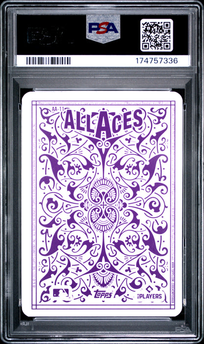 2023 TOPPS ALL ACES SHOHEI OHTANI ALL ACES #AA11 PSA 9 - Back