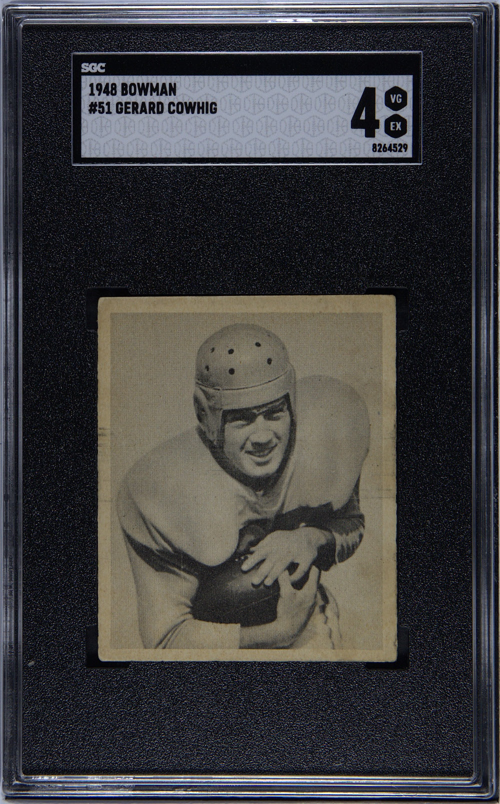 1948 Bowman Gerard Cowhig #51 SGC 4 - Front
